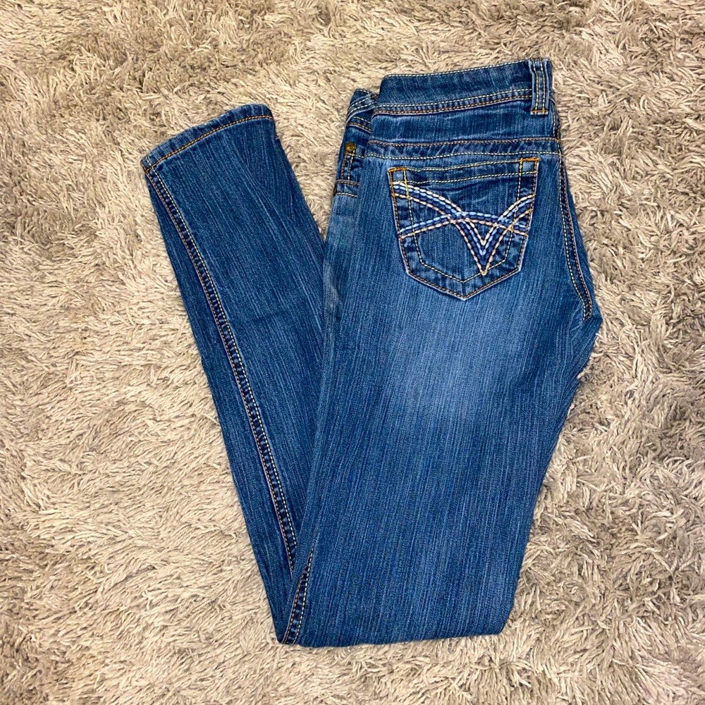 Blue Denim Skinny Jeans